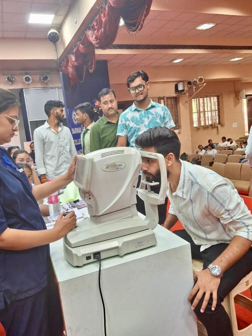 Eye Check-up Camp - Marwari College #15